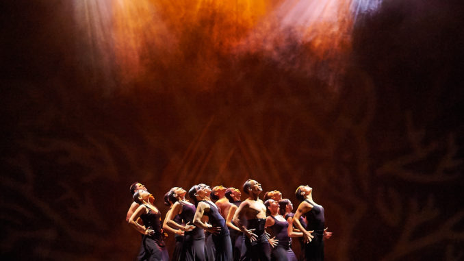 05.2 Pictured_ Ensemble Espanol performing “Iroko.” Photo by Dean Paul